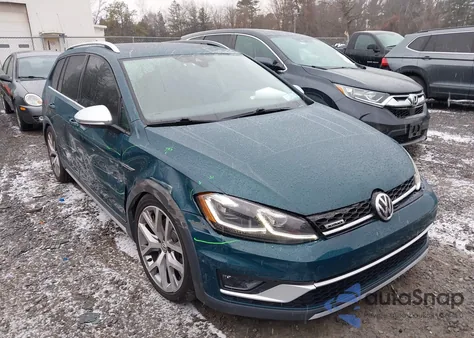 2018 Volkswagen Golf Alltrack Tsi S/Tsi Se/Tsi Sel from USA, damaged, VIN 3VWH17AU1JM765076